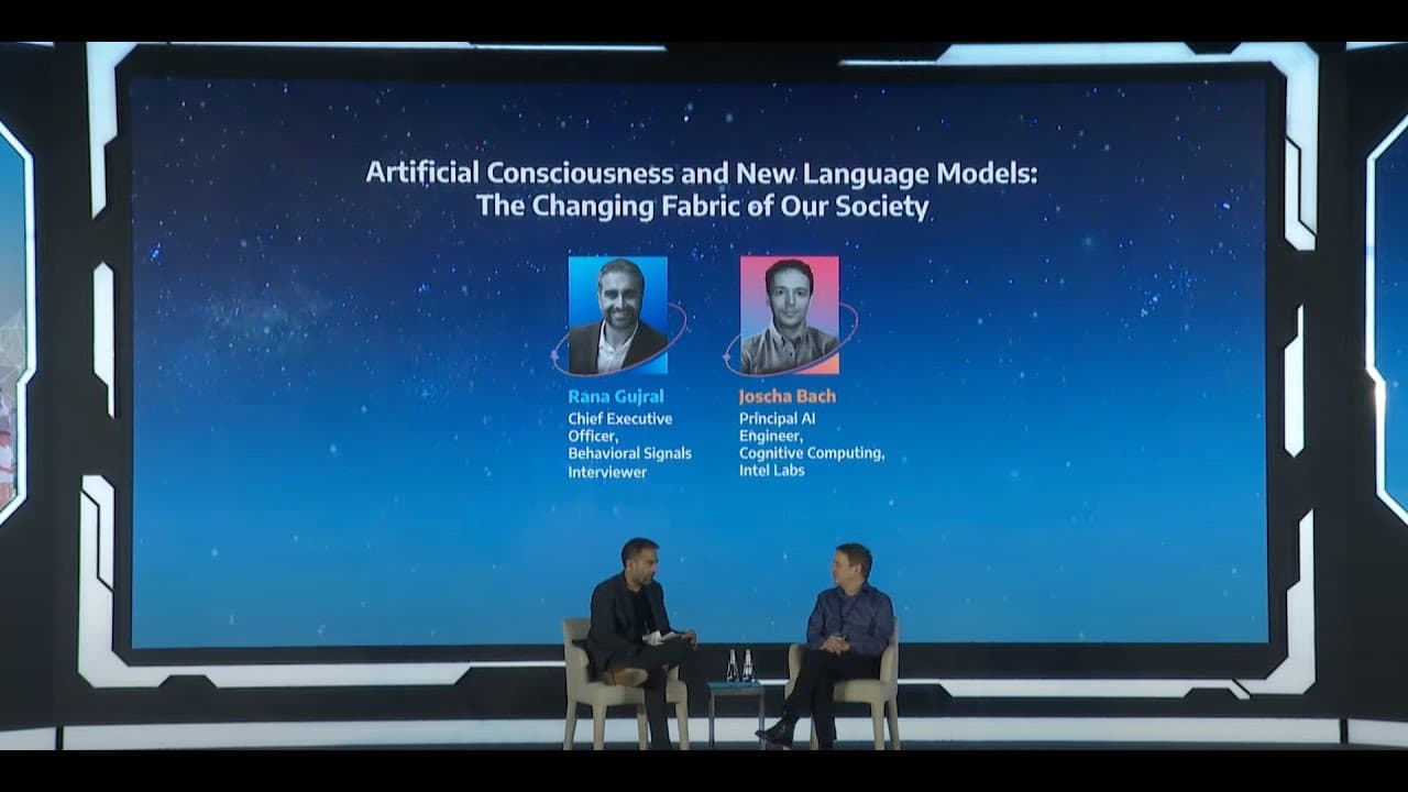 Fireside with Joscha Bach: Artificial Consciousness